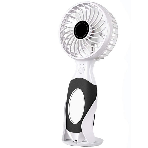 USB Portable Handheld Fan Personal Desk Fan Battery Powered Air Circulator Cool